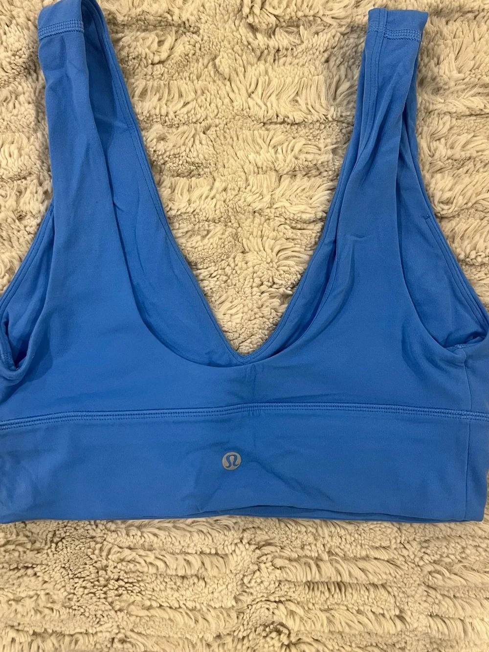 lululemon athletica Align V-Neck Light Support Bra in Poolside Blue - Picture 3 of 3